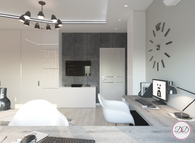 Интерьер 3-х комнатной квартиры в современном стиле