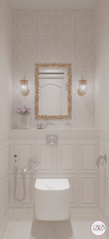 Интерьер 2-х комнатной квартиры в классическом стиле