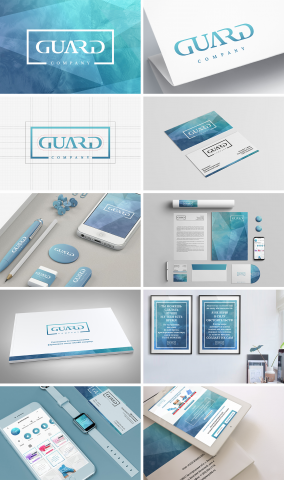 Разработка бренда расходных материалов "Guard company"