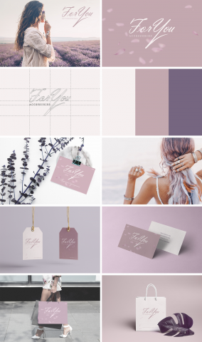 Разработка бренда магазина аксессуаров  "For You"