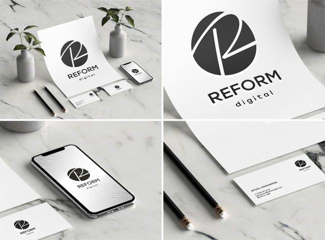 Фирменный стиль digital-компании "REFORM"