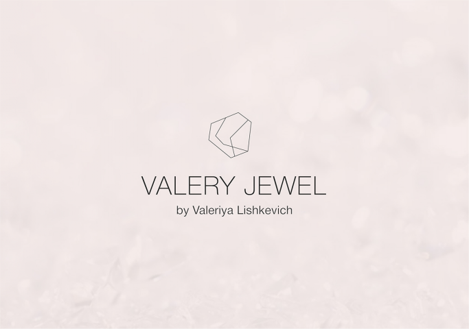 Логотип магазина аксессуаров "VALERY JEWEL"