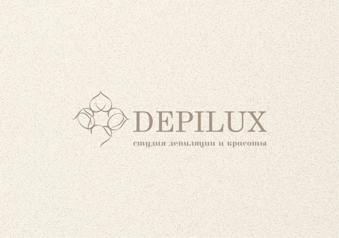 Логотип студии депиляции "Depilux"