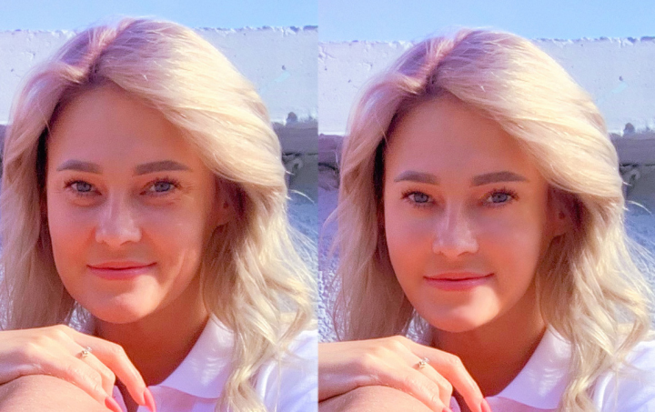 ретушь женского портрета, устранение морщин, омоложение