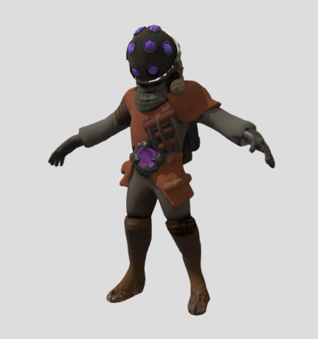Low-poly Character