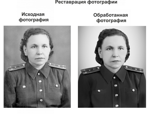 Реставрация и обработка фотографии