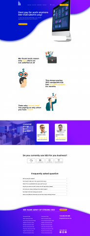 Landing page
