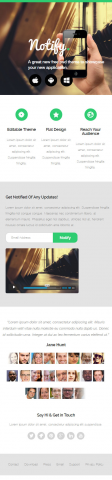 Notify small screen