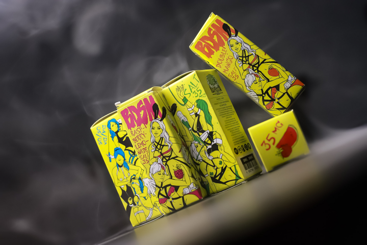 Дизайн и печать коробок для Kapusta Liquid