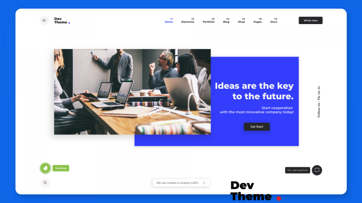 DevTheme - Creative Agency Website