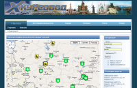 X-Cursovod -  интерактивный атлас достопримечательностей России.