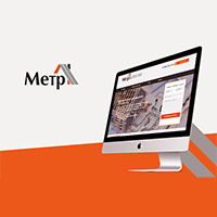 Разработка сайта для Метр