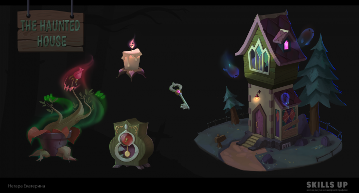 The haunted house
