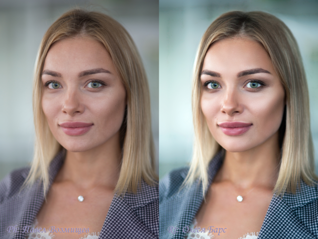 Ретушь и цветокоррекция фото