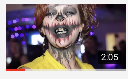 Видеомонтаж Хэллоуин-party