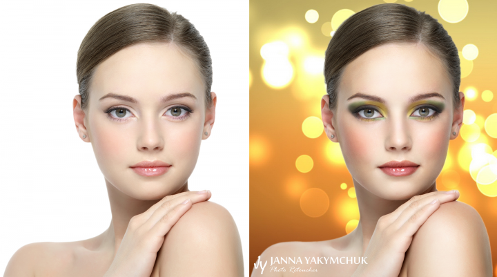 Замена фона