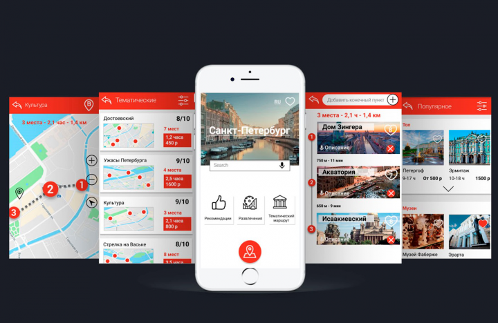 Мобильное приложение для туристов