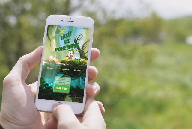 Промо сайт игры