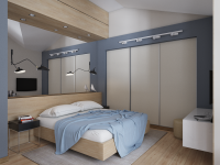 Спальня в загородном доме