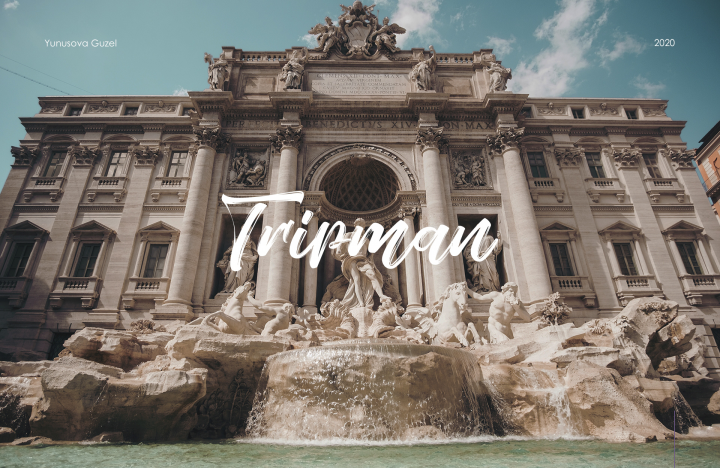 Landing Page for Tripman