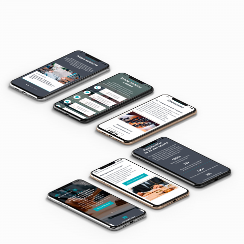 Адаптивная версия юридического лендинга