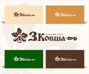 Логотип для банного клуба "Три ковша"