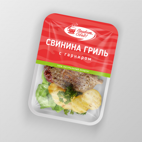 Дизайн этикеток для готовых обедов