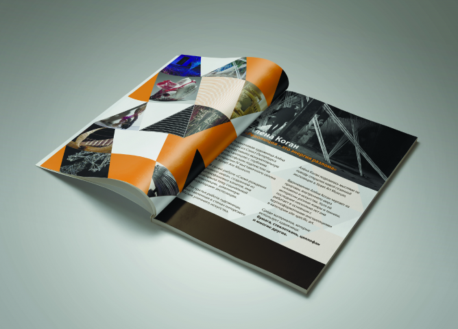 Mock up booklet
