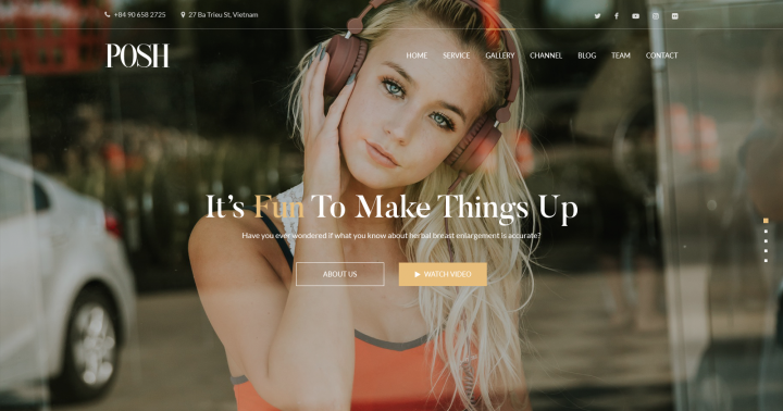 Верстка landing-page