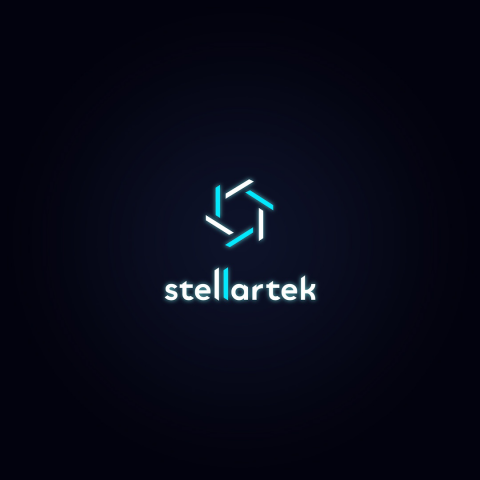 Разработка логотипа для IT-компании "StellarTek"