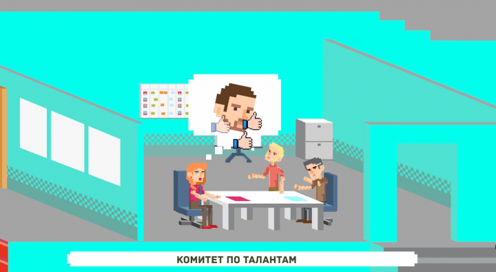 комбинированная 2D анимация для ПАО Сбербанк, РФ