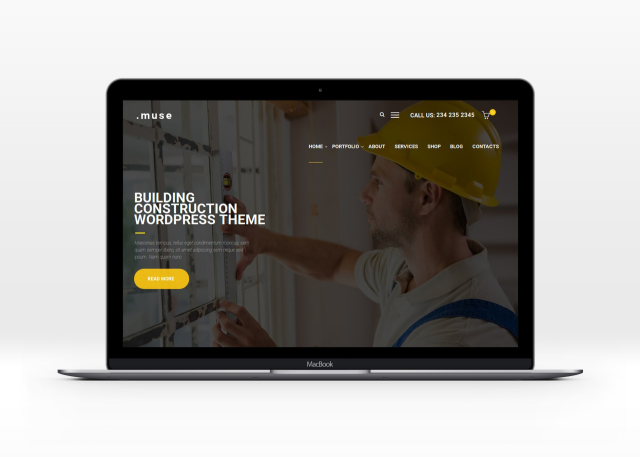 Сайт для строительной компании