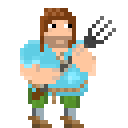 Крестьянин (32х32)