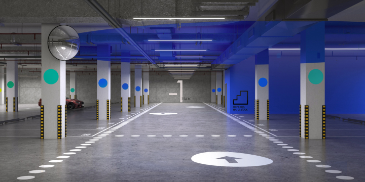 Паркинг ЖК Самолет