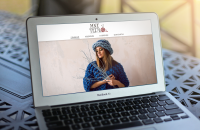 Сайт-визитка бренда одежды "MNE TEPLO"