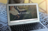 Сайт-визитка организатора свадеб