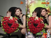 Семейный фотоколлаж