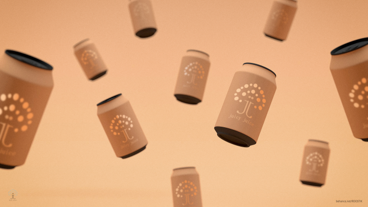 Логотип для премиальной марки сока