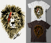 T-shirt graphic Lion
