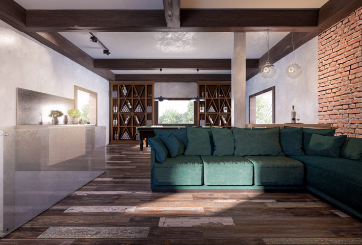 Loft interior