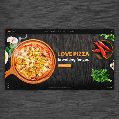 Love pizza
