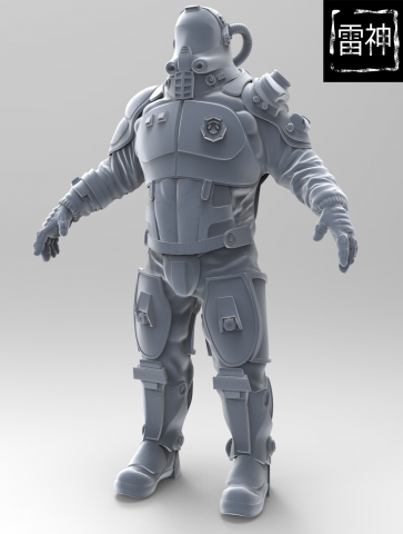 [RJN feat. Space Universe] Scafandr 'High-poly'