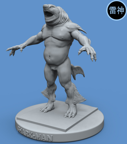 [RJN] Shark-Man 'High-poly' v1