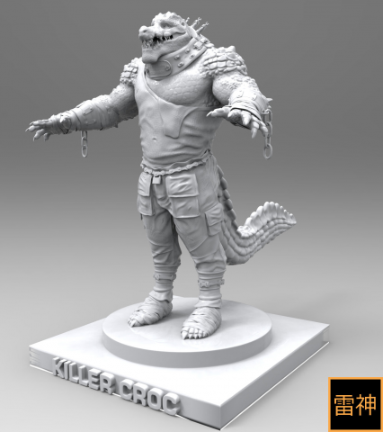 [RJN] Killer Croc 'High-poly' v1