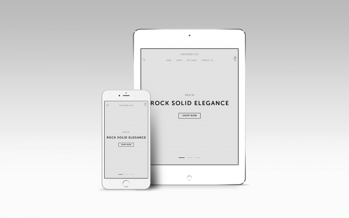 Адаптив Van Boer & Co. Планшет