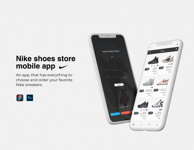 Nike Shoes Store Mobile App
