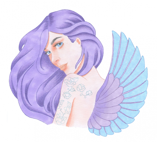 Purple Wings