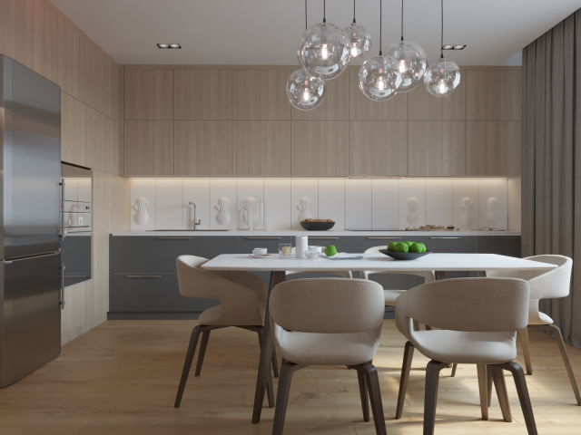 Кухня-гостиная