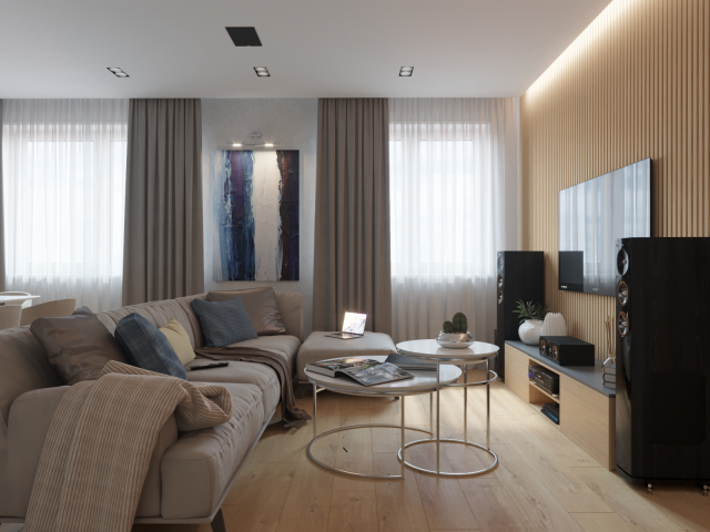 Кухня-гостиная