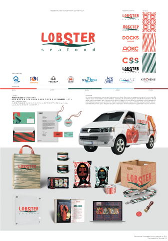 Сеть морской еды "LOBSTER"